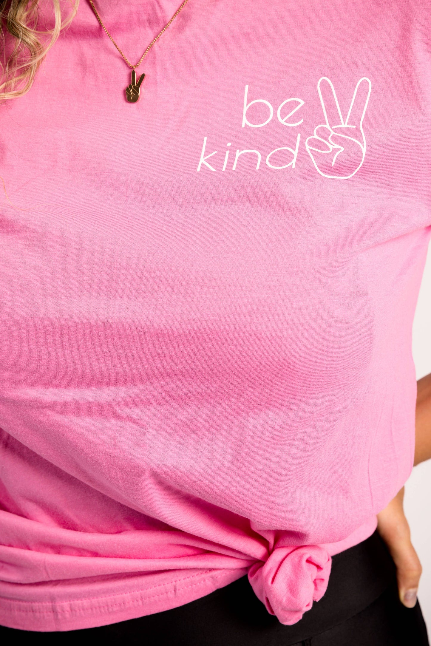 Be Kind T-shirt - Pink Shirt Day - Pink & Blue Kidz Clothing