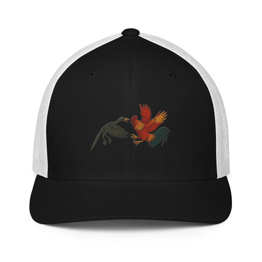 Chickasaurous Battle Trucker Hat