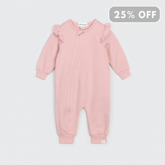 Miles Basics Rose Zipsuit