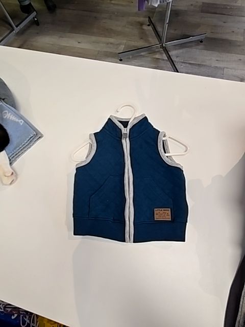 Teal Carters Kids Vest, 3/6M