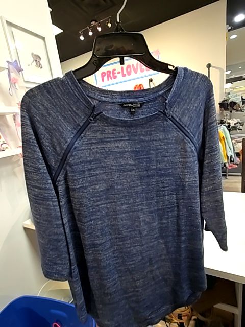 Blue George Maternity Tops, Large