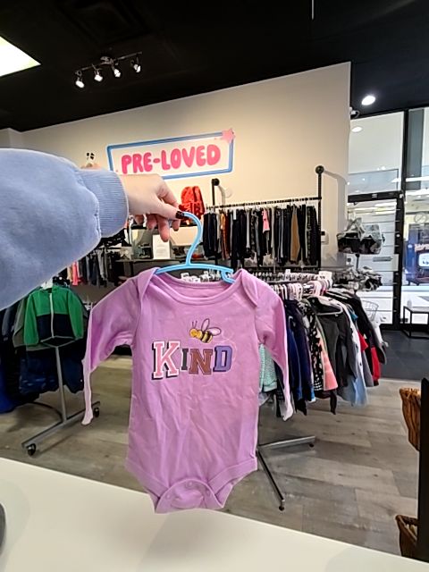 Lavendar George Onesies/BodySuit, 3/6M