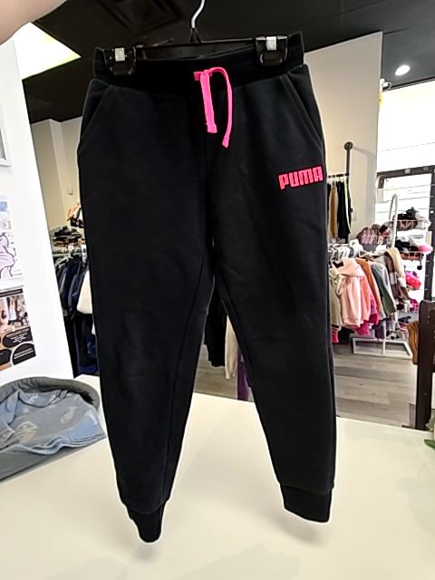 Black Puma Kids Bottoms, 7/8 years
