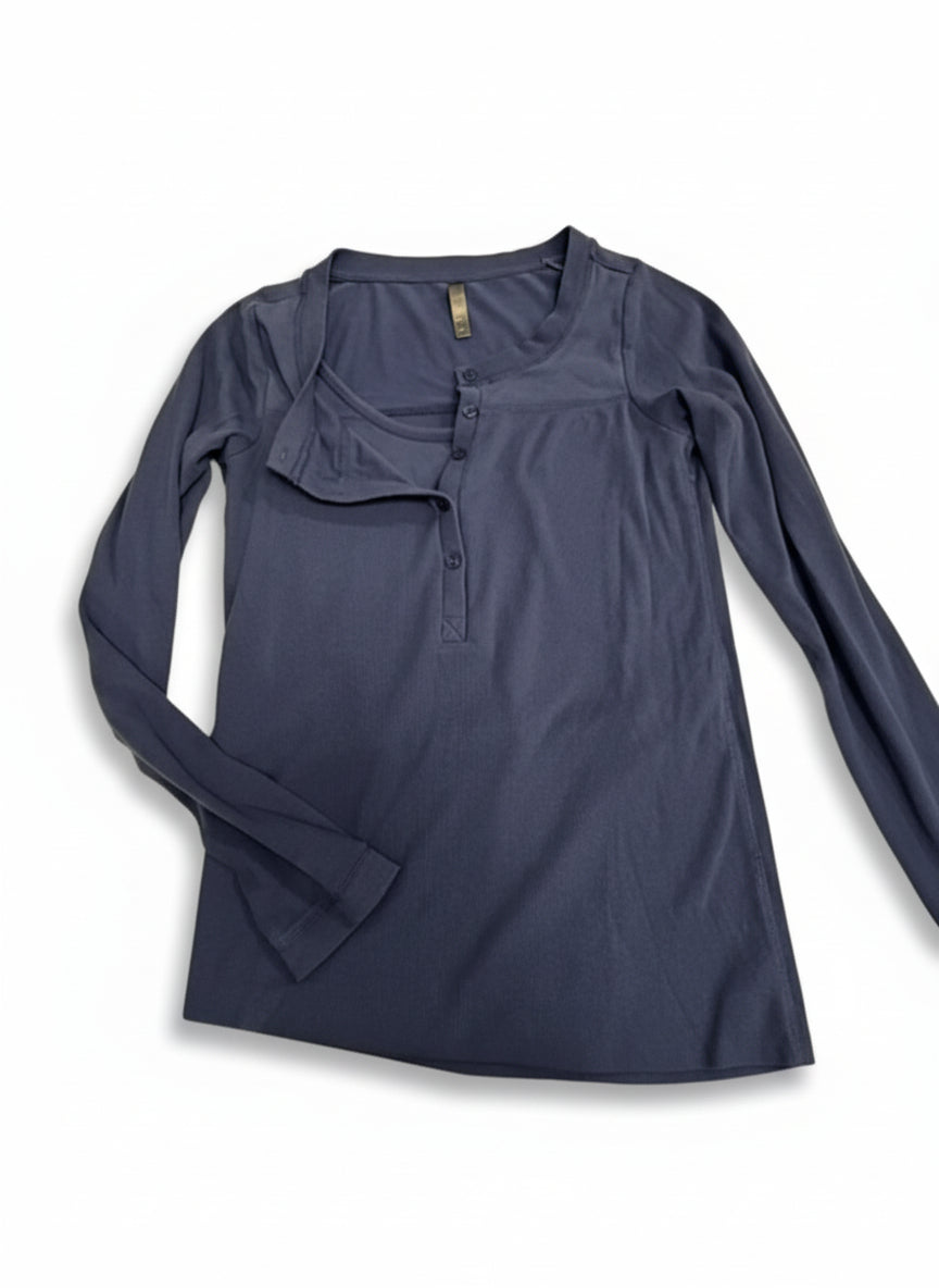 Blue Thyme Maternity Tops, Medium