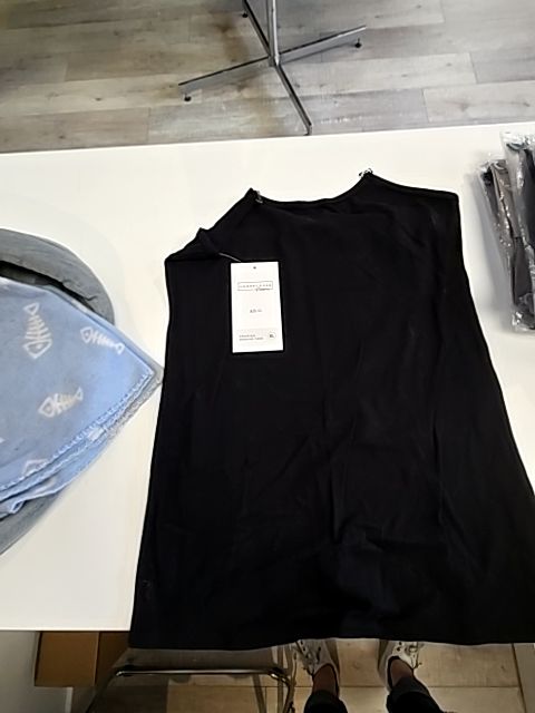 Black Undercover mama Nursing Top, XL