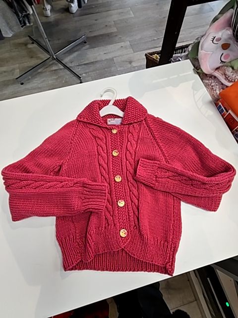 Pink Handmade Kids Cardigans