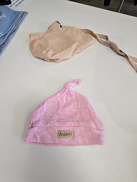 Light Pink Juddlies Kids Hats, Newborn