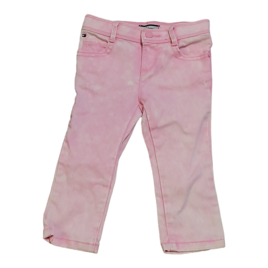 Tommy Hilfiger | 18M | Skinny | Extensible Waist - Pink & Blue Kidz Clothing