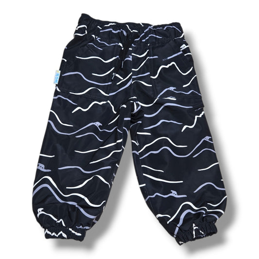 Jan & Jul | 1T | Fleece Lined Rain Pants | Pre-loved Quality