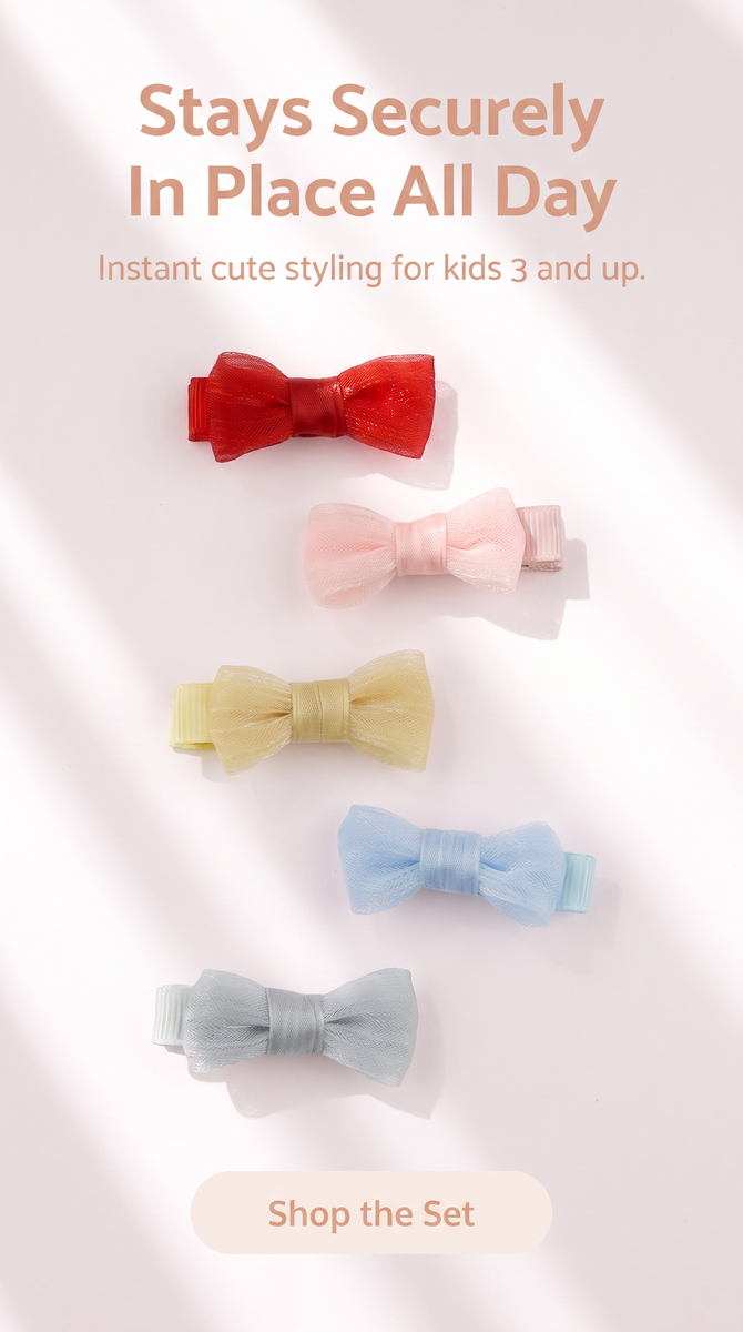 Sherick Fredermen | 5PC Hair Clip Set