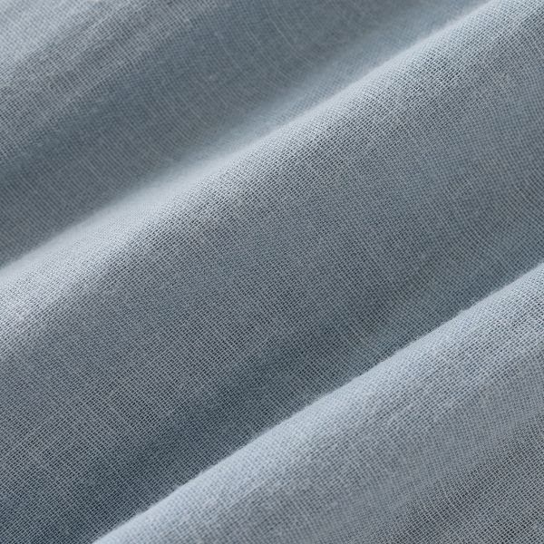 Blara Organic House | Wide Leg Denim Pants | Mist Blue
