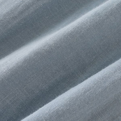 Blara Organic House | Wide Leg Denim Pants | Mist Blue