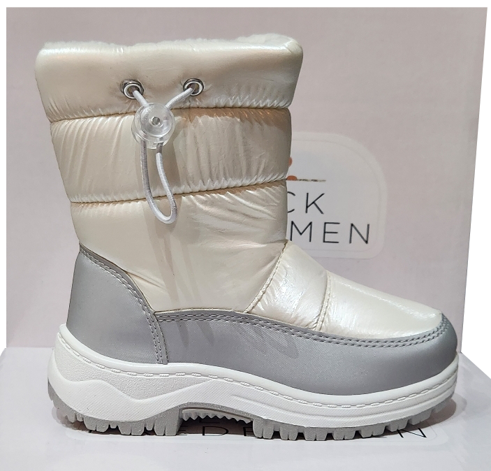 Water Repellent Winter Boot- Pearl White (Jasmine)