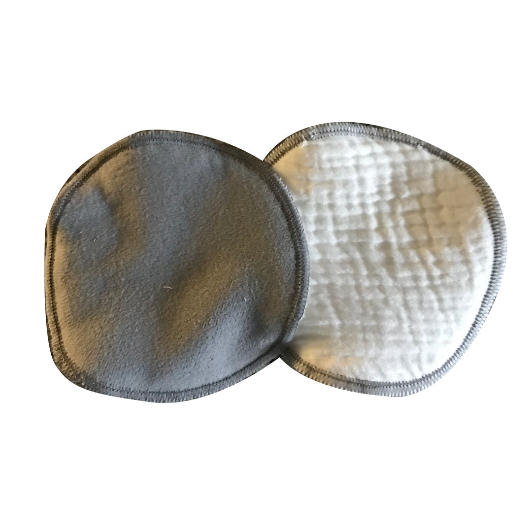 RE-USABLE NURSING PADS-GREY - Pink & Blue Kidz Clothing