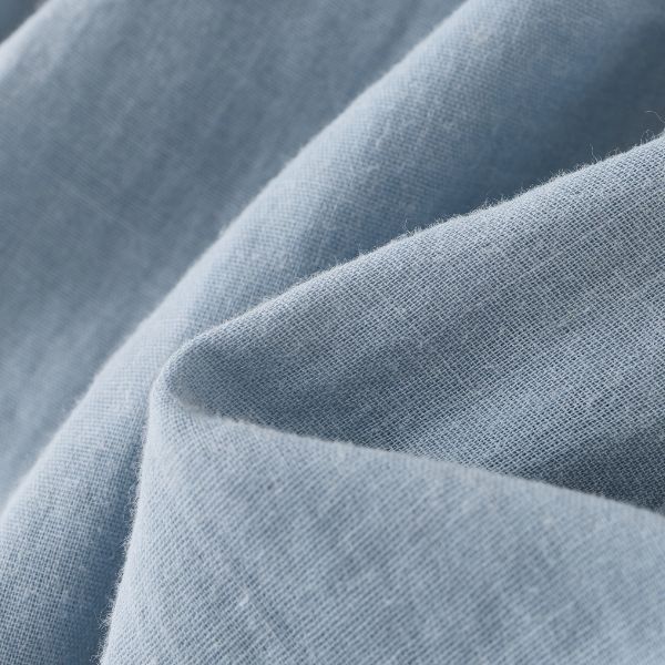 Coming Soon | Blara Organic House | Natural Dyeing
Short Sleeve Cuban Collar Romper | Mist Blue