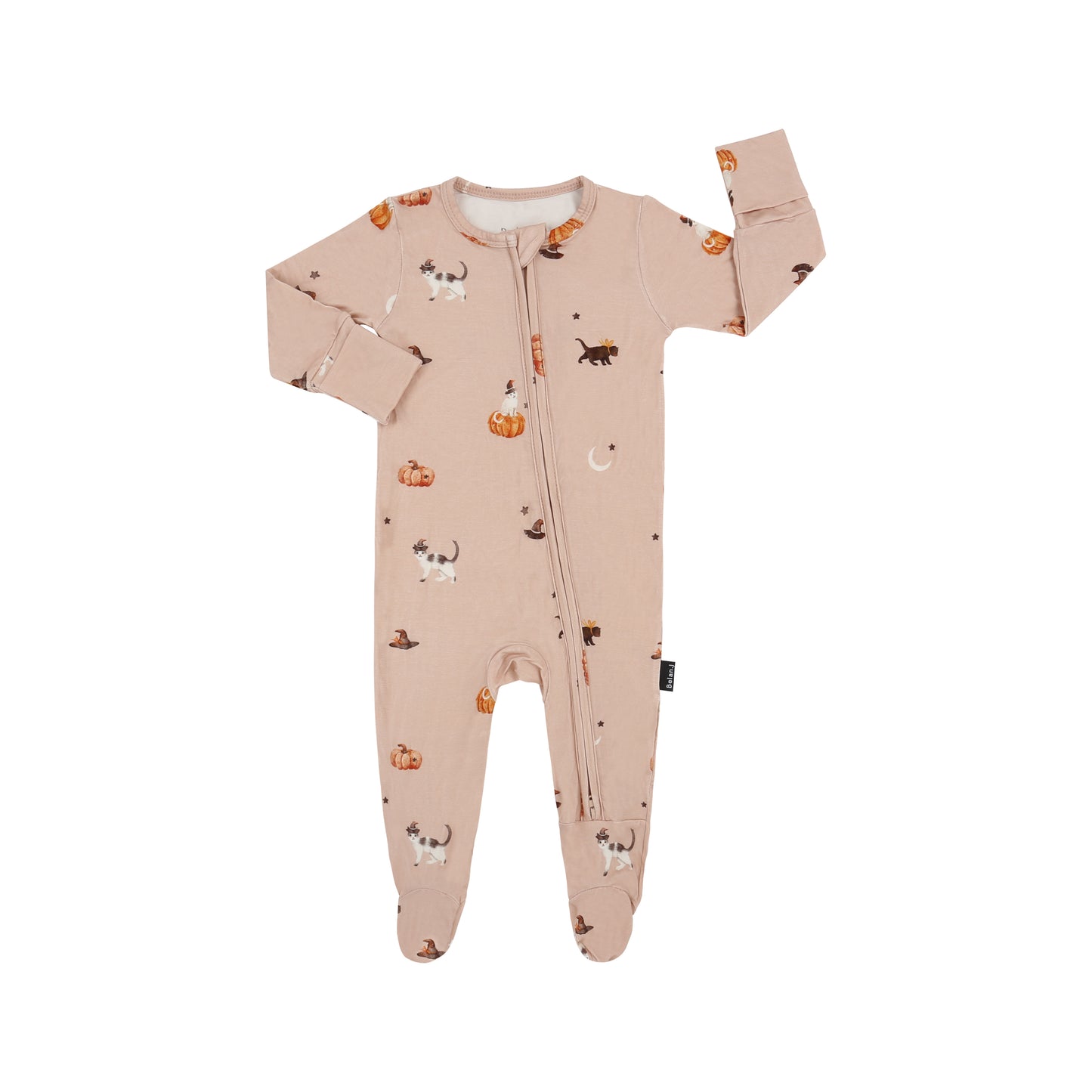 Coming Soon | Belan.J | Footed Zipper Sleeper | Witch Cats