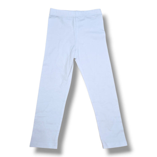 Pre-loved 2T leggings in light blue color, inspected for quality, may have minor imperfections, final sale.