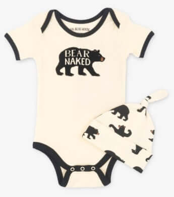 Black Bear Bodysuit & Hat