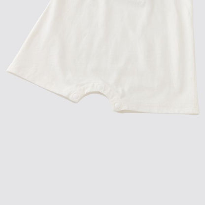 Coming Soon | Blara Organic House | Cloud Applique Romper | Blue Cloud Appliqué
