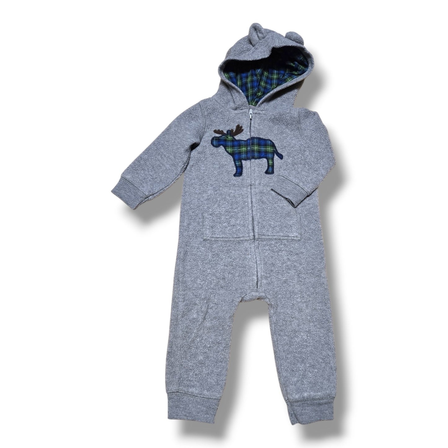 Carters | 12M | Fleece Romper | Pre-loved Quality