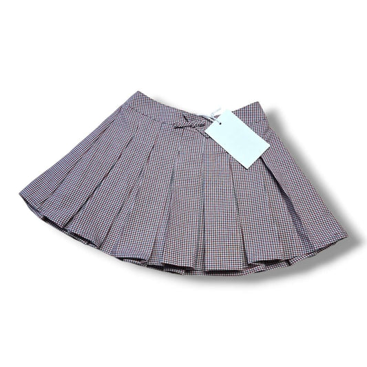 Zara 4T skort with tags, pleated design, new with tags, retail tag $35.90, pre-loved item
