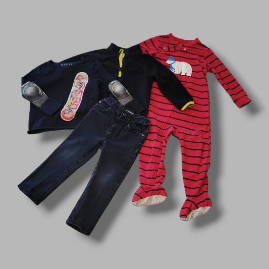 Set | Size 3/4 - Pink & Blue Kidz Clothing