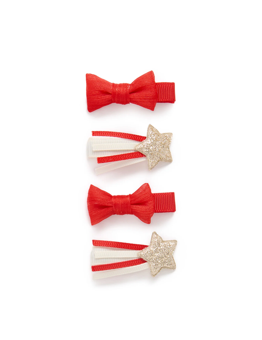 Shooting Star Hair Clip Set