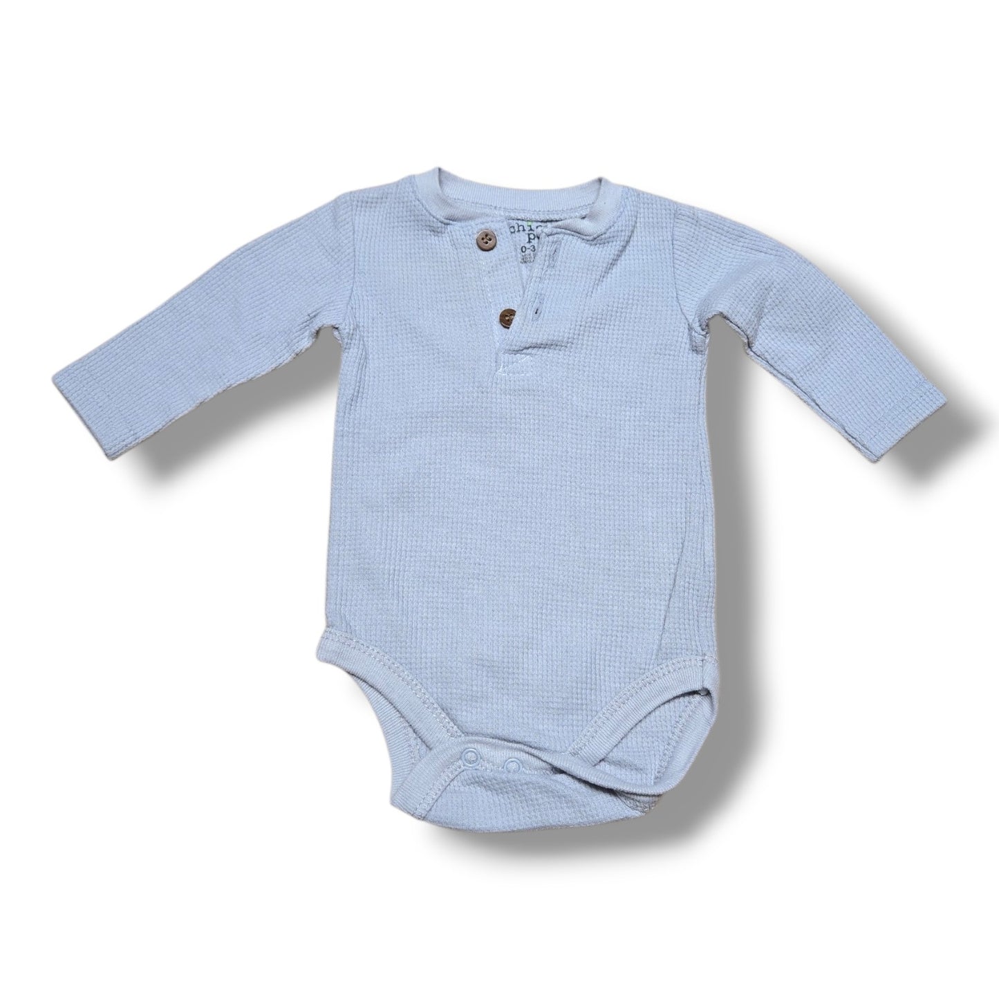 Chickpea | 0/3M | Waffle Onesie | Pre-loved Quality