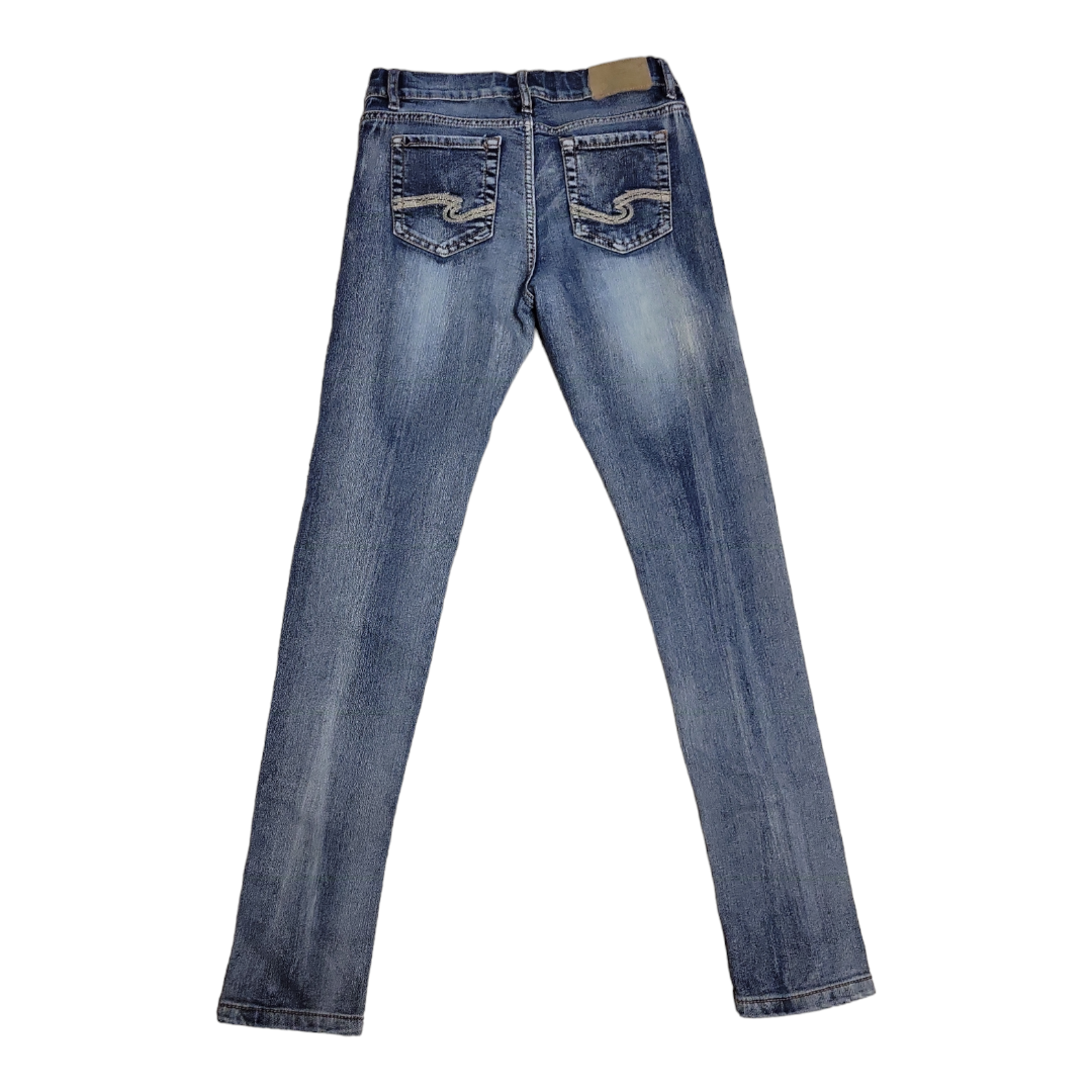 Silver Jeans | Sasha | Extensible Waist | 14 - Pink & Blue Kidz Clothing