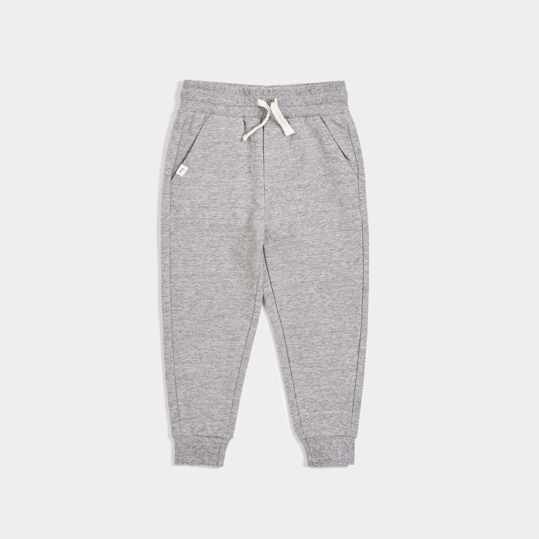 Coming Soon | BOY PANT KNIT-HEATHER GREY LT.