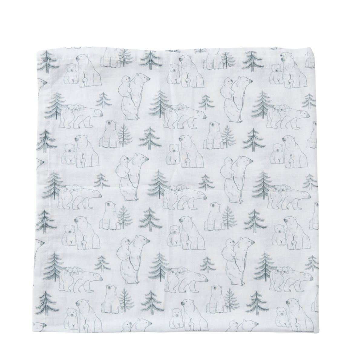 Coming Soon | Blara Organic House | Square Blanket | TOG 0.5 | Polar Bear Family Print