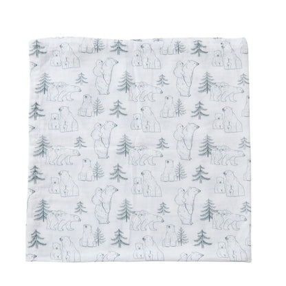 Coming Soon | Blara Organic House | Square Blanket | TOG 0.5 | Polar Bear Family Print