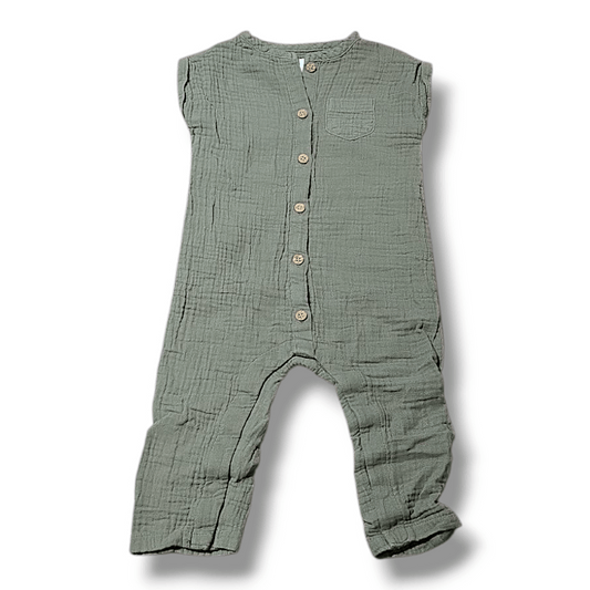 Preloved Little Planet by Carters Romper Size 12M – Gently Worn Baby Clothing