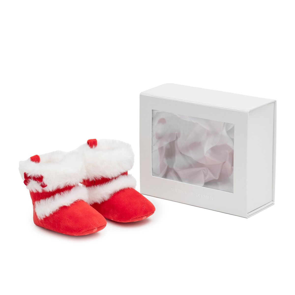 Baby Pull-on Velcro Snowboot - Red Velvet