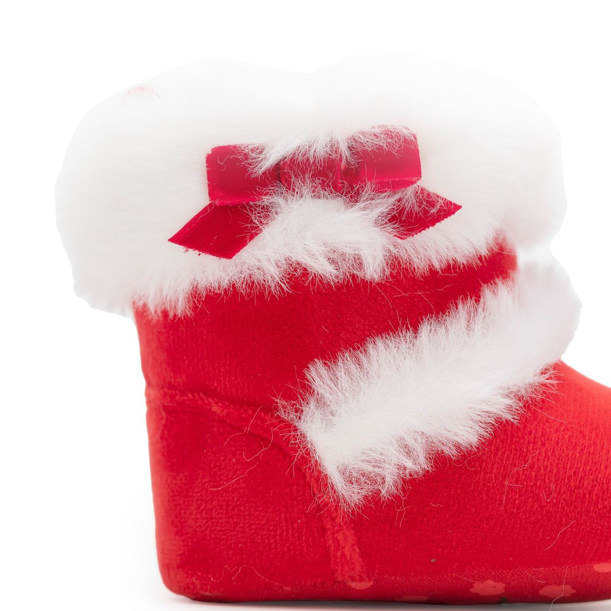 Baby Pull-on Velcro Snowboot - Red Velvet