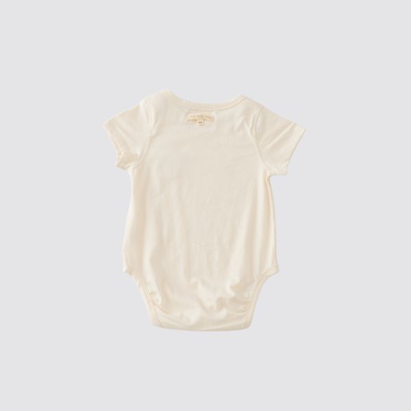 Coming Soon | Blara Organic House | Short Sleeve Bodysuit | Apple Appliqué