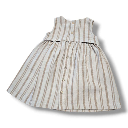 1 + In The Family | 3T (36M) | Linen Dress | Pre-loved Quality