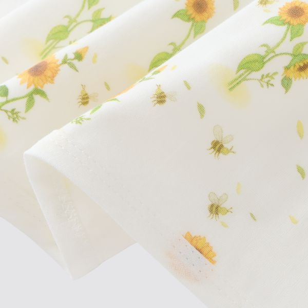 Coming Soon | Blara Organic House | Swaddle Blanket | Sunflower Fields