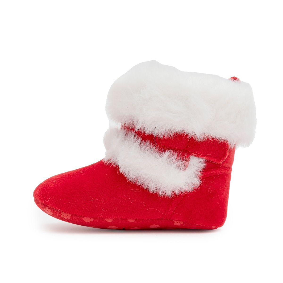 Baby Pull-on Velcro Snowboot - Red Velvet