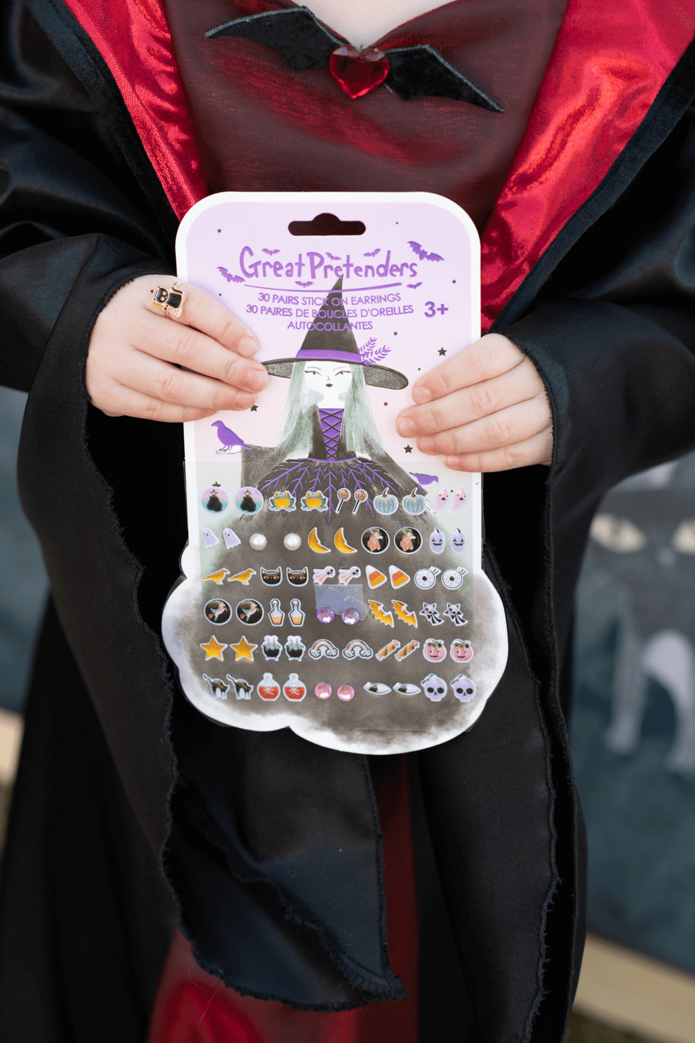 Coming Soon | Natasha The Raven Witch Sticker Earrings