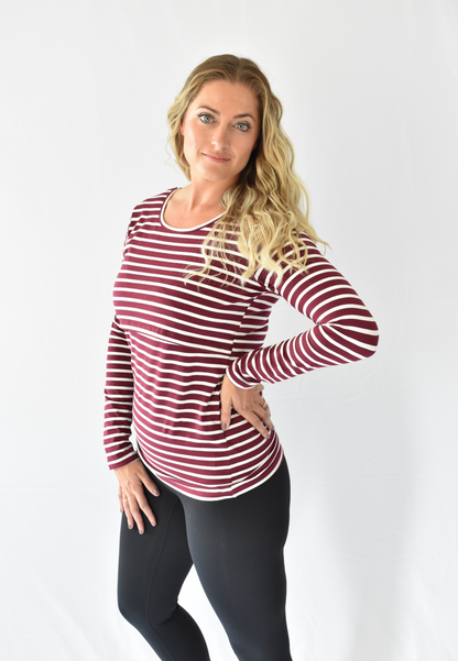 Jenny Long Sleeve Nursing Top