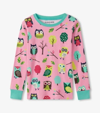 Owls Kids Pajama Set