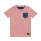 Silver Jeans - SBS235943 - BOYS T-SHIRT WITH CONTRAST POCKET