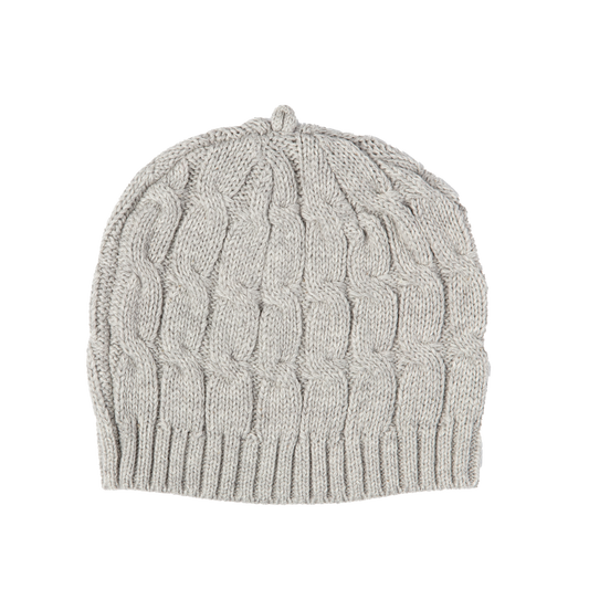 Rose Textiles - Cable Knit Hat - Grey